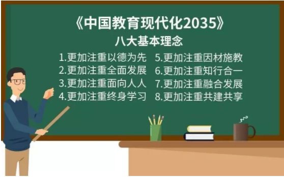 中共中央、國務院印發(fā)《中國教育現(xiàn)代化2035》